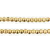 Faceted Brass Bicone Beads (5mm)
