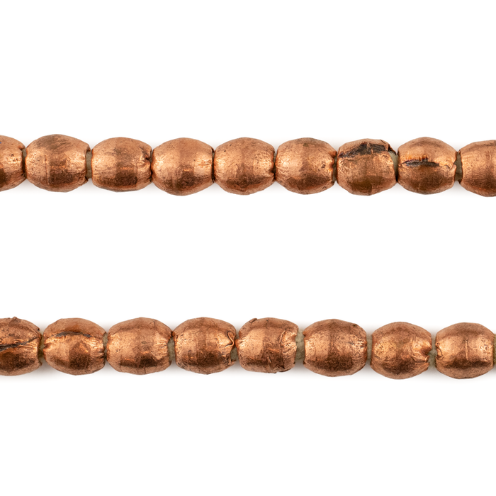 Ethiopian Copper Bicone Beads (6x5mm)