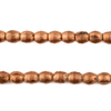 Ethiopian Copper Bicone Beads (6x5mm)