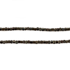 Tiny Diamond Cut Antiqued Copper Beads (2mm)