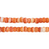 Sunrise Red Swirl Padre Beads (7mm)