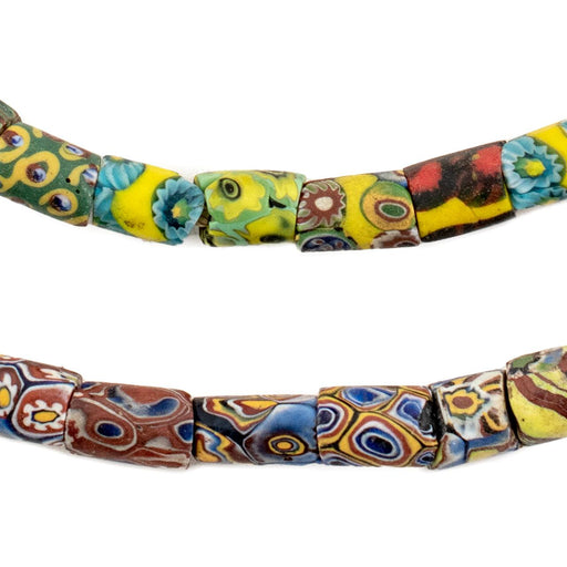 Antique Venetian Millefiori African Trade Beads #15930 - The Bead Chest