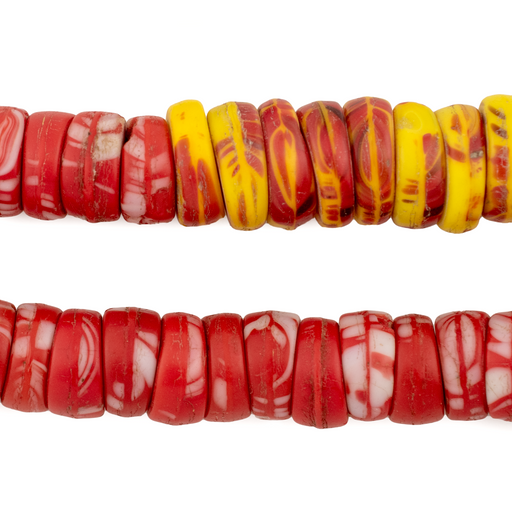 Vintage Kakamba Prosser Beads (12-14mm) #16544 - The Bead Chest