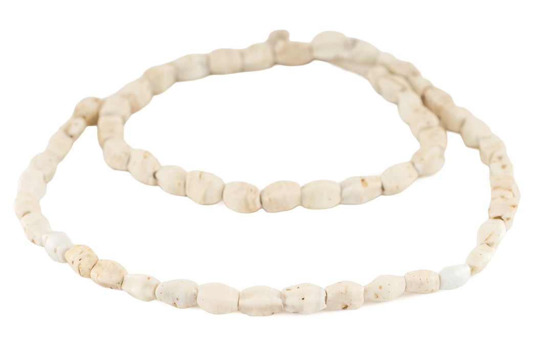 Irregular Old Ghana Glass Beads