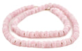 Pink & White Swirl Padre Beads (8mm) - The Bead Chest