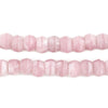 Pink & White Swirl Padre Beads (8mm)