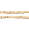 Cream Nugget Natural Wood Beads (5mm)