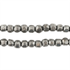 Rounded Antique Silver Nugget Beads (6mm)