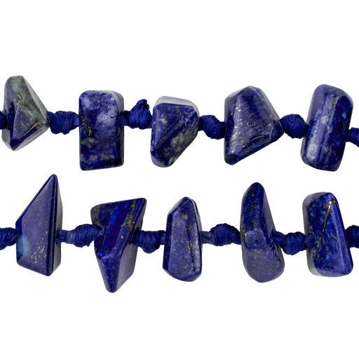 Natural Lapis Lazuli Chip Beads (11-17mm)