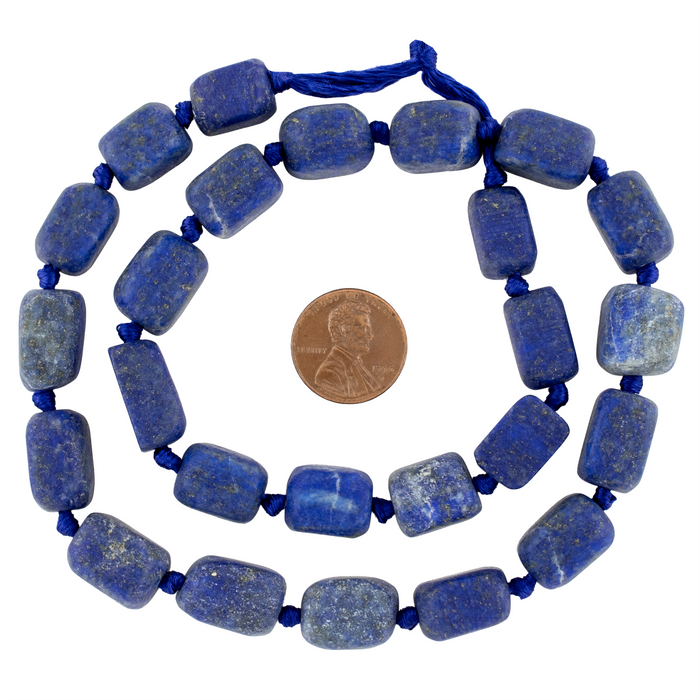 Lapis Lazuli Rectangle Beads (14x10mm)