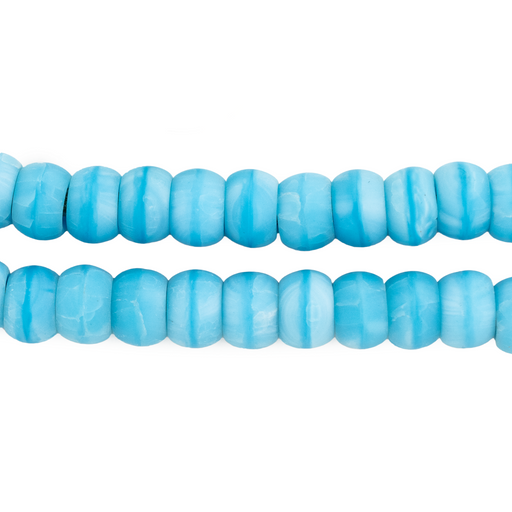 Sky Blue Padre Beads (9mm) - The Bead Chest
