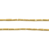 Brass Tube Ethiopian Beads (7x2mm)
