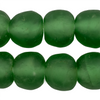 Light Green Recycled Glass Beads (18mm)
