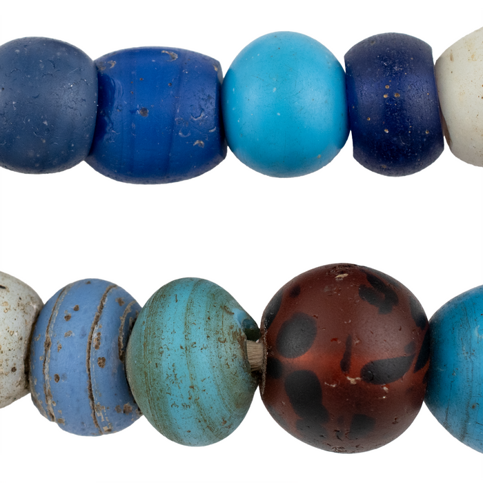 Old Assorted Opate & Venetian French Ambassador Beads #16735