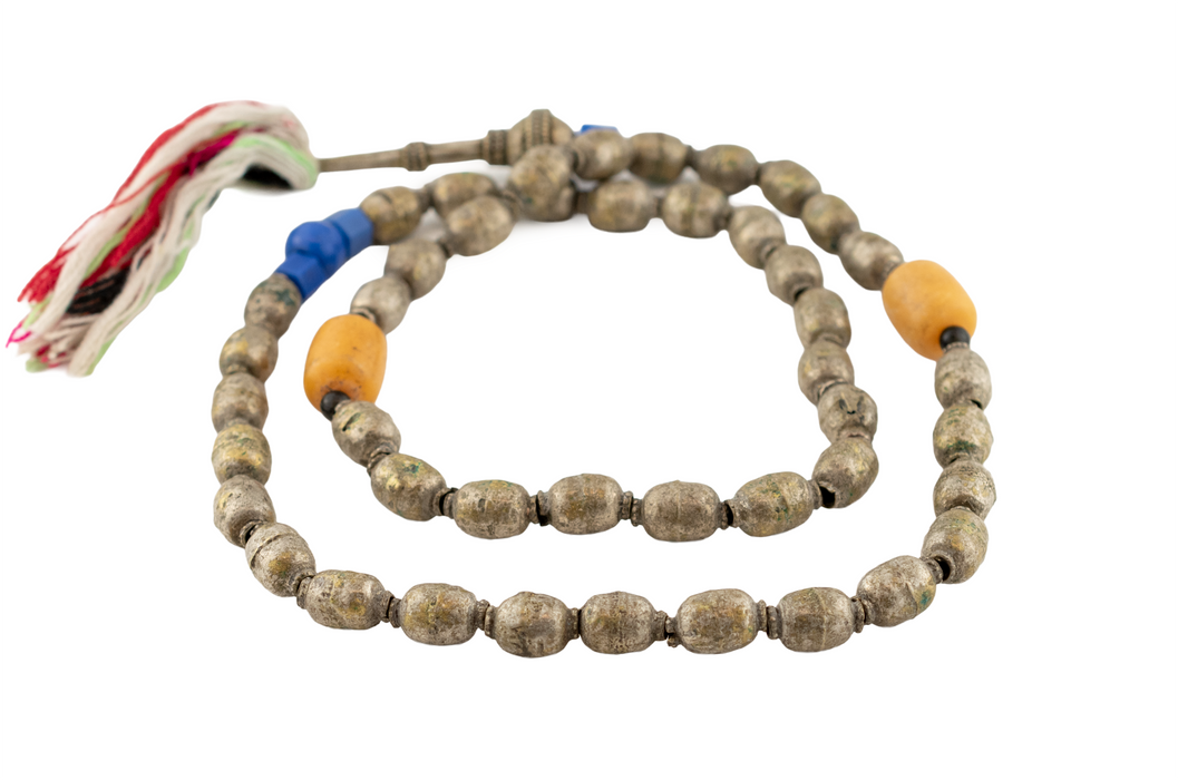 Old Silver Ethiopian Prayer Beads (Fancy)