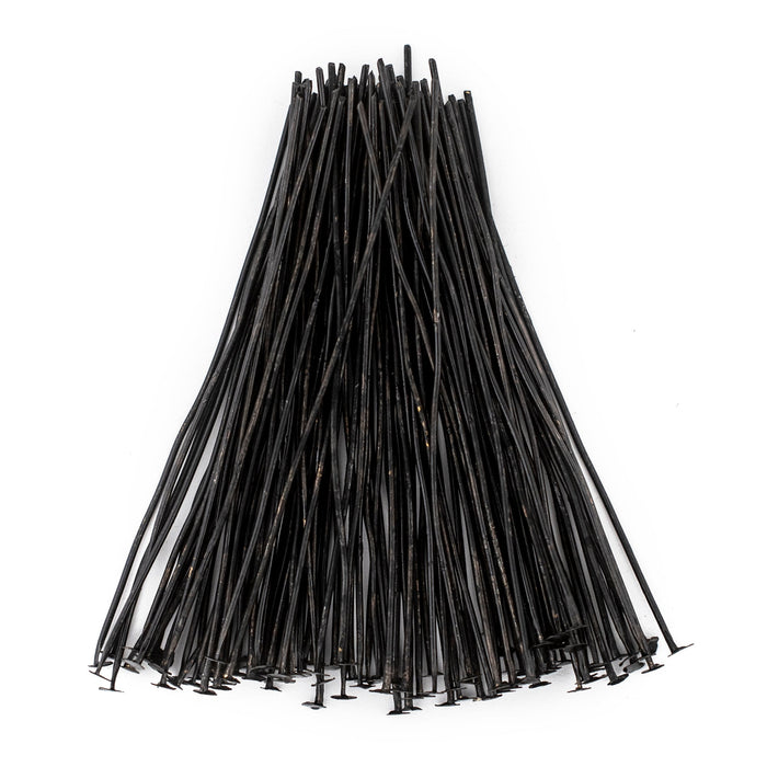 Midnight Brass 21 Gauge 2.5 Inch Head Pins (Approx 500 pieces) - The Bead Chest