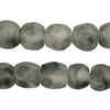 Grey Mist Recycled Glass Beads (14mm)