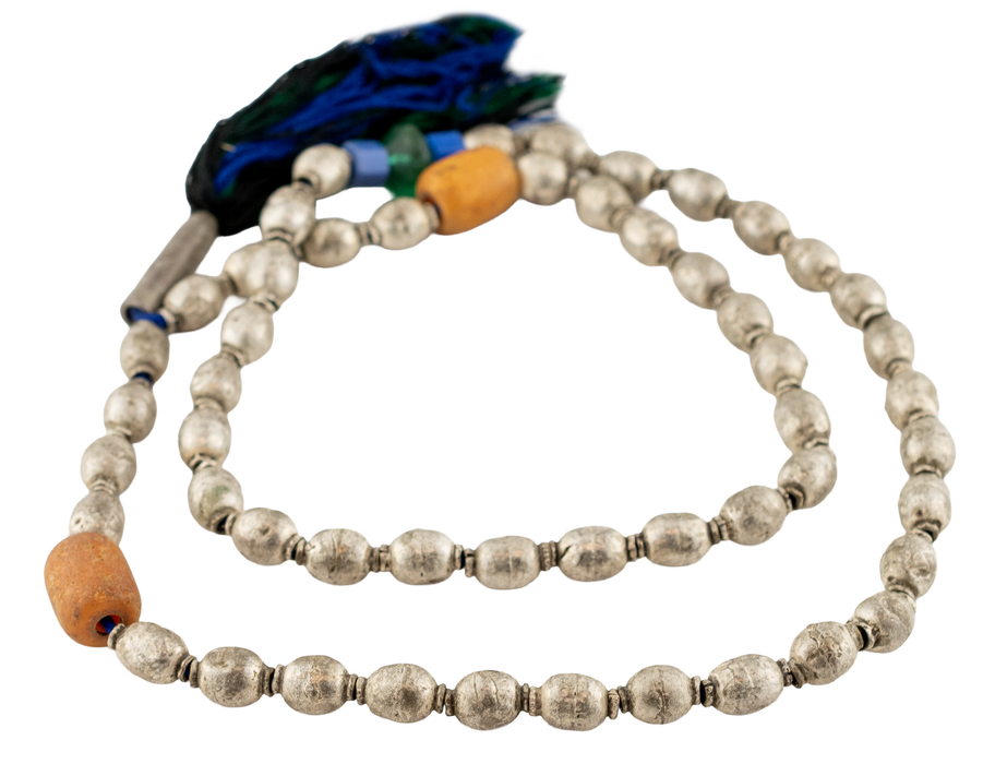 Old Silver Ethiopian Prayer Beads (Premium)