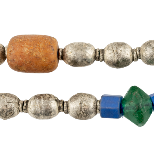 Old Silver Ethiopian Prayer Beads (Premium)