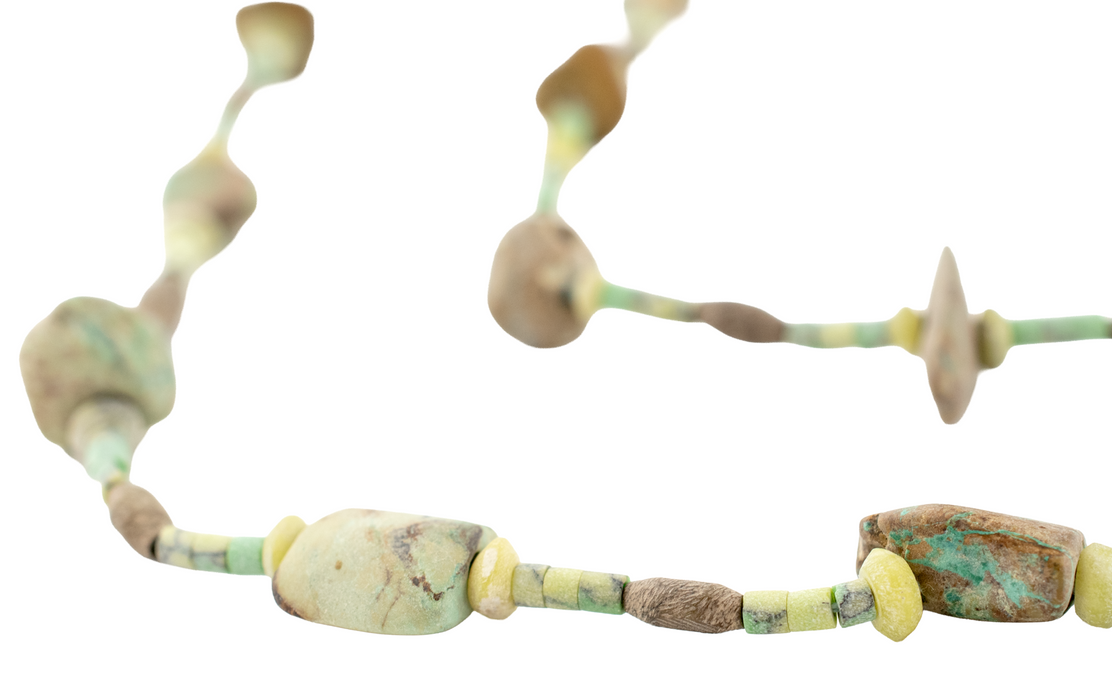 Assorted Afghan Turquoise Stone Beads