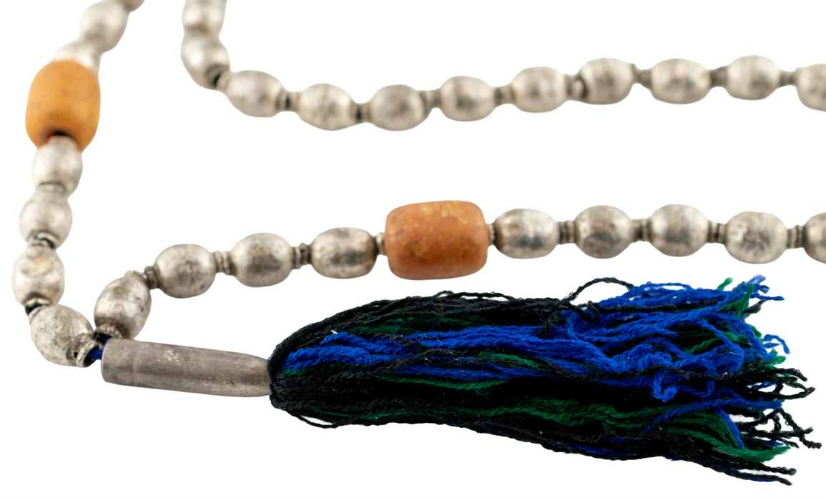 Old Silver Ethiopian Prayer Beads (Premium)