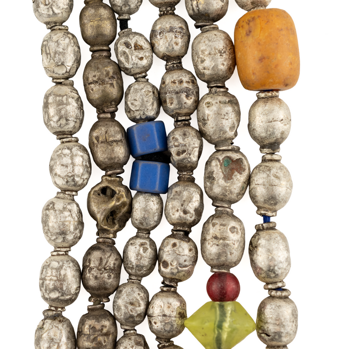 Old Silver Ethiopian Prayer Beads (Premium)