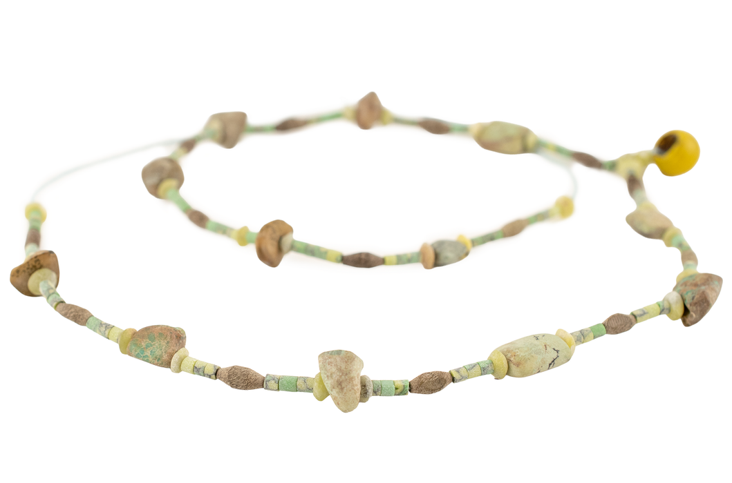 Assorted Afghan Turquoise Stone Beads