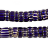 Antique Chevron Design Venetian Aja Beads