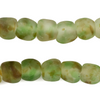 Earth Swirl Recycled Glass Beads (14mm)