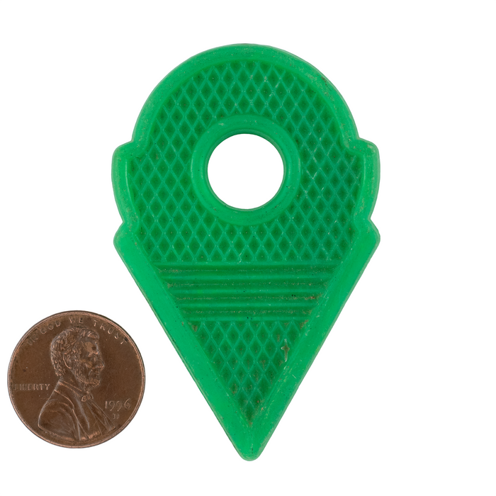 Green Vintage Polymer Talhakimt Pendant
