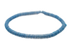 Denim Blue African Vinyl Stretch Bracelet