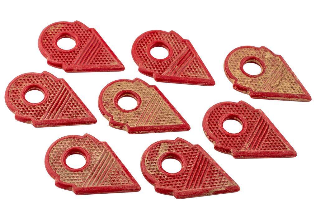 Red Vintage Polymer Talhakimt Pendant