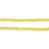 Pastel Yellow Sandcast Seed Beads