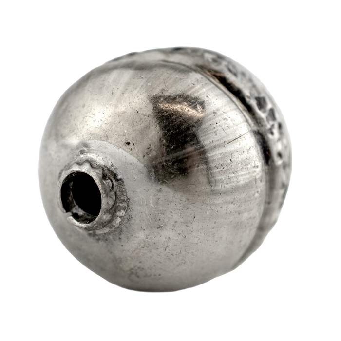Jumbo Artisanal Silver Bead (30x28mm)