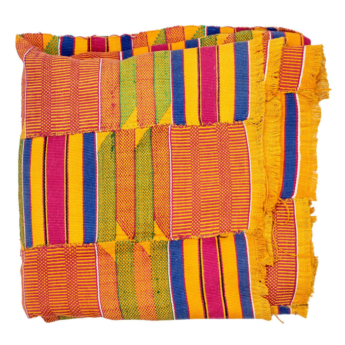 African Ashanti Kente Cloth #14877 - The Bead Chest
