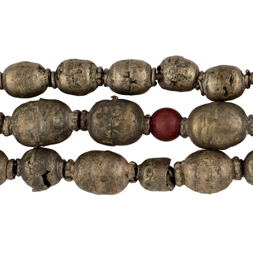 Old Silver Ethiopian Prayer Beads (Assorted)