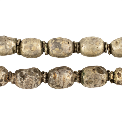 Old Silver Ethiopian Prayer Beads (Irregular)