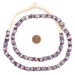 Purple Strawstack Sandcast Beads - The Bead Chest