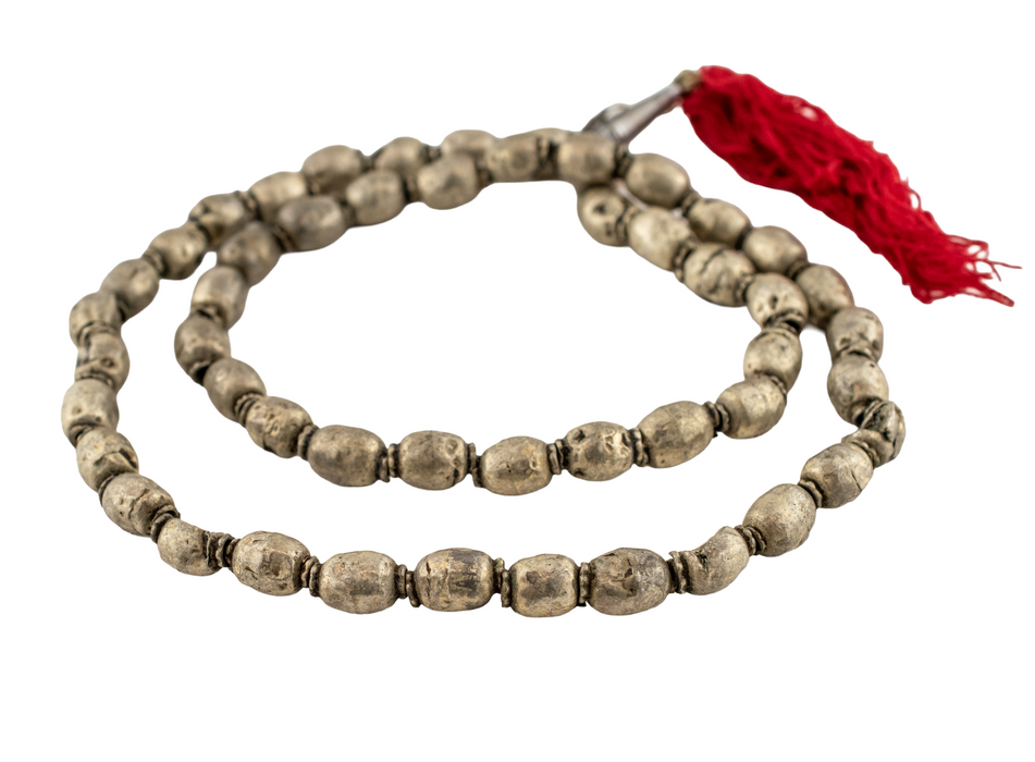 Old Silver Ethiopian Prayer Beads (Irregular)