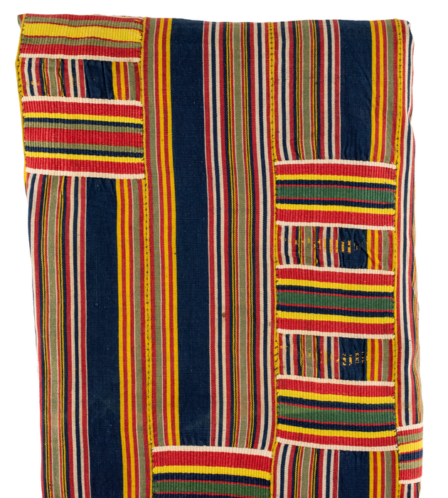 African Ashanti Kente Cloth #17537