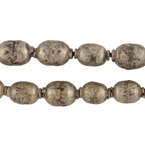 Old Silver Ethiopian Prayer Beads (No Tassel)