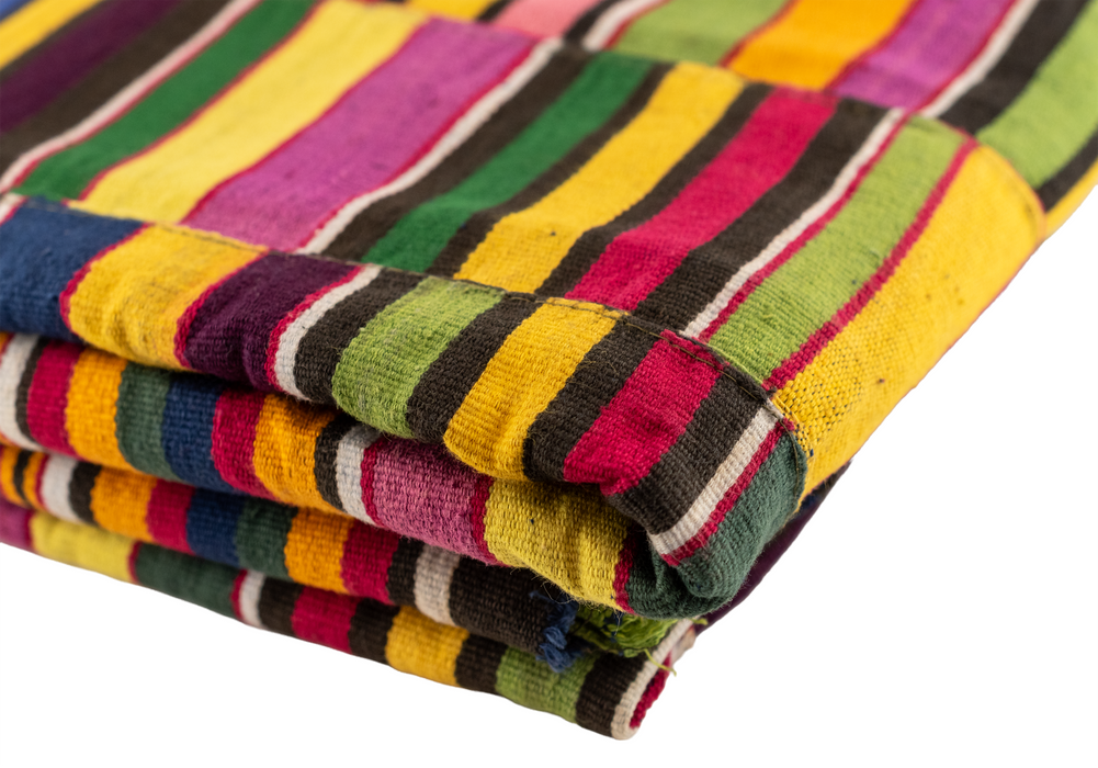 African Ashanti Kente Cloth #17538