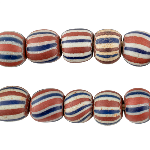 Rare Antique Ampuka Chevron Beads from Togo #17556
