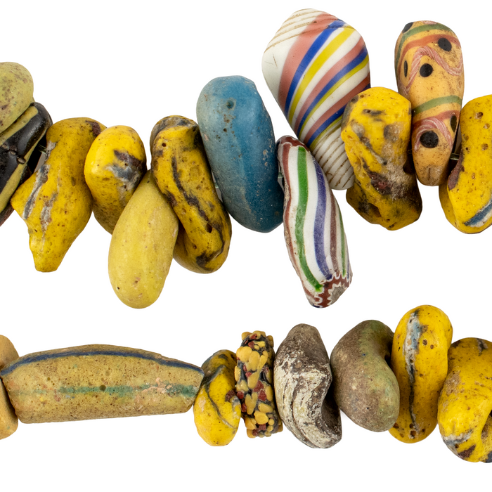Old Ghana Sandcast Trade Beads #17553
