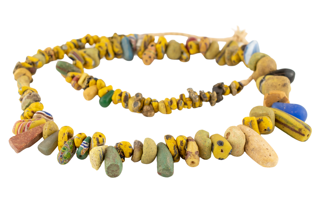 Old Ghana Sandcast Trade Beads #17553
