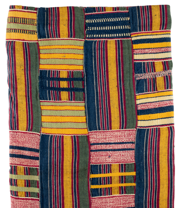 African Ashanti Kente Cloth #17540
