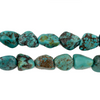 Dark Blue Turquoise Nugget Beads (10-12mm)