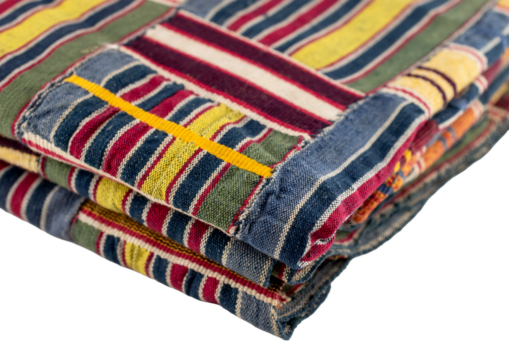 African Ashanti Kente Cloth #17543