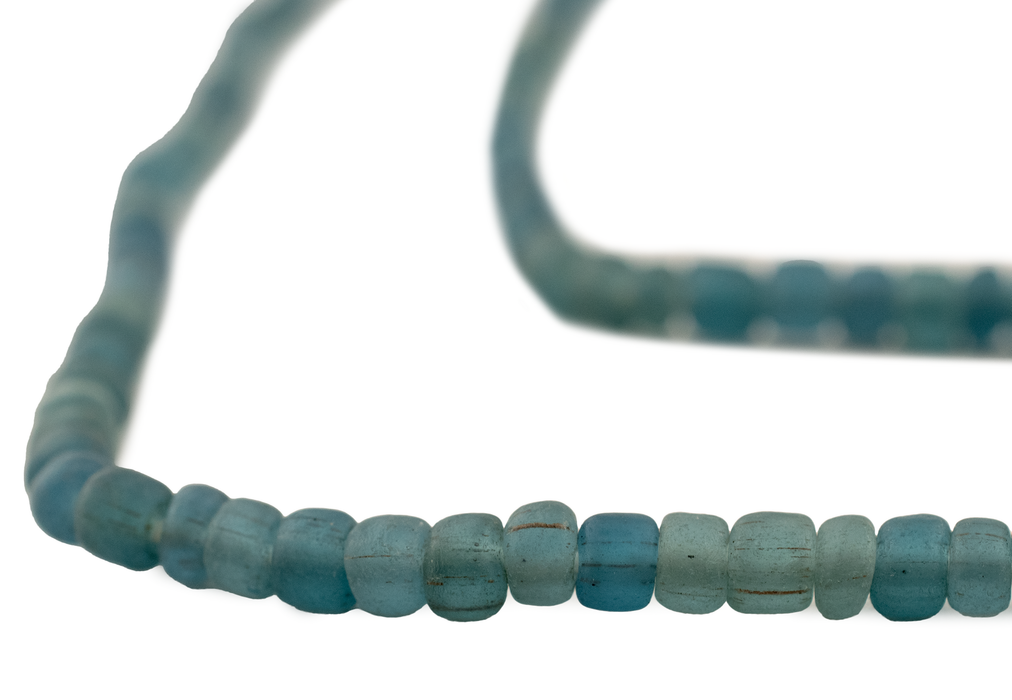 Ocean Mist Java Glass Beads