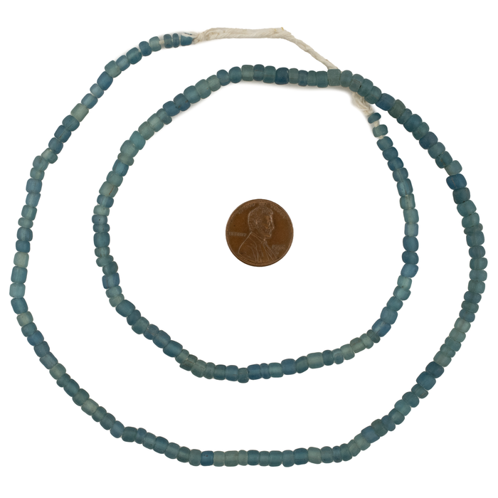Ocean Mist Java Glass Beads